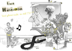Benjamin Bäders Weihnachtskarte 2016